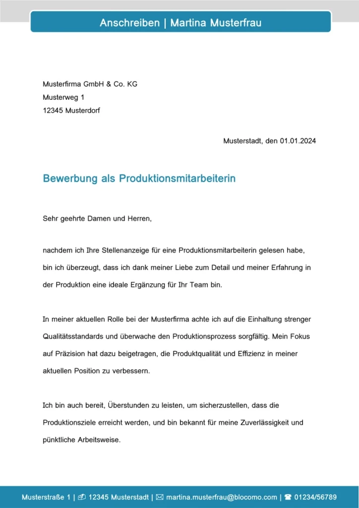 bewerbungsanschreiben-produktionsmitarbeiterin