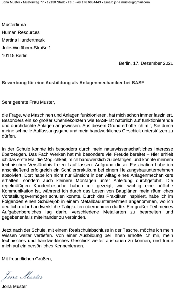 bewerbungsschreiben-ausbildung-anlagenmechaniker