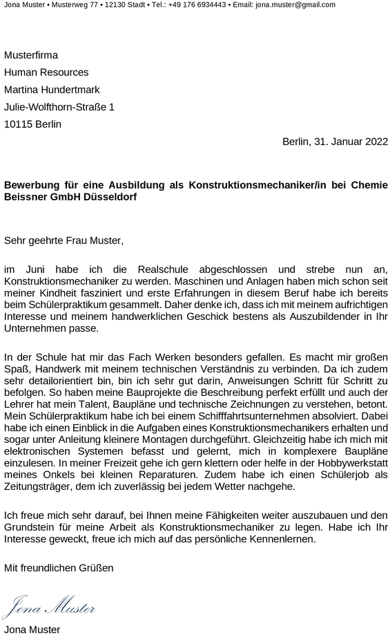 bewerbungsschreiben-ausbildung-konstruktionsmechaniker-in