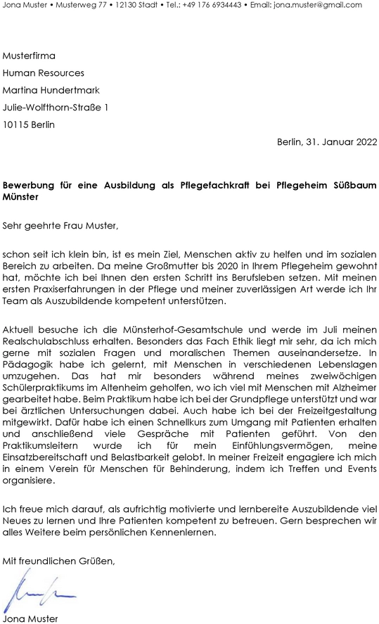 bewerbungsschreiben-ausbildung-pflegefachkraft