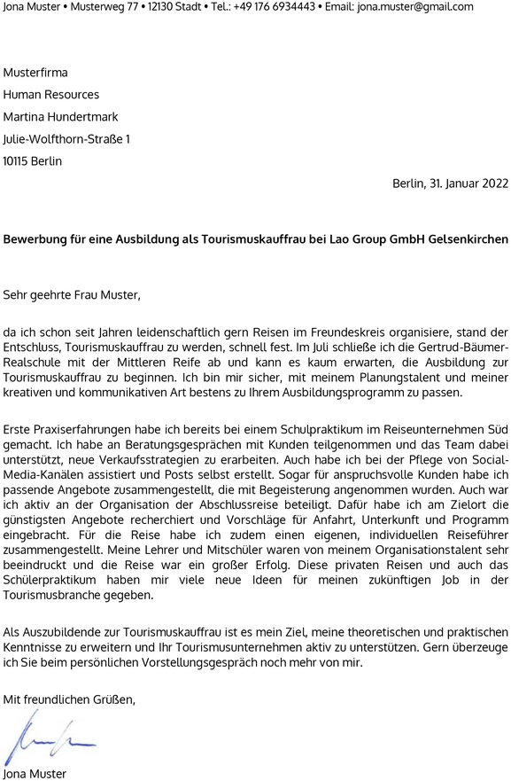 bewerbungsschreiben-ausbildung-tourismuskauffrau