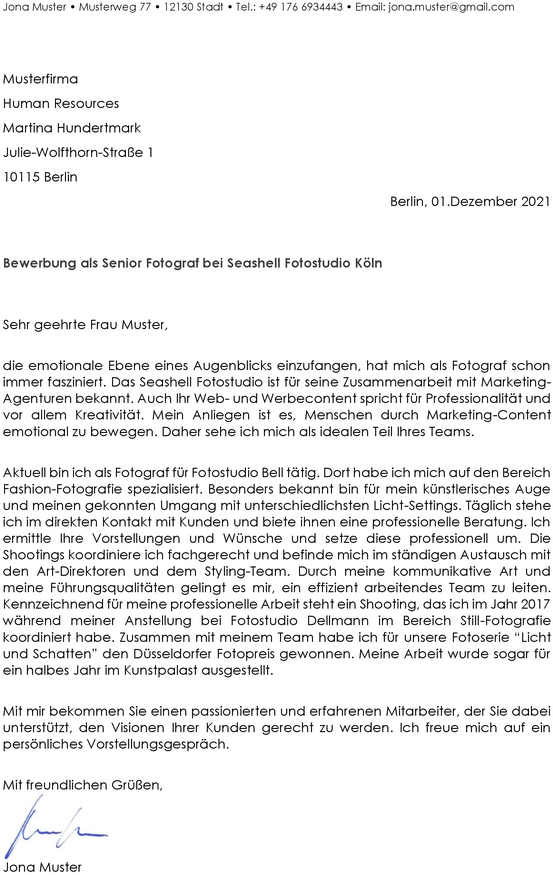 bewerbungsschreiben-fotograf-kreativ-gestalten