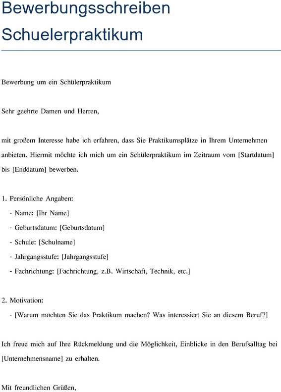 bewerbungsschreiben-fuer-schuelerpraktikum