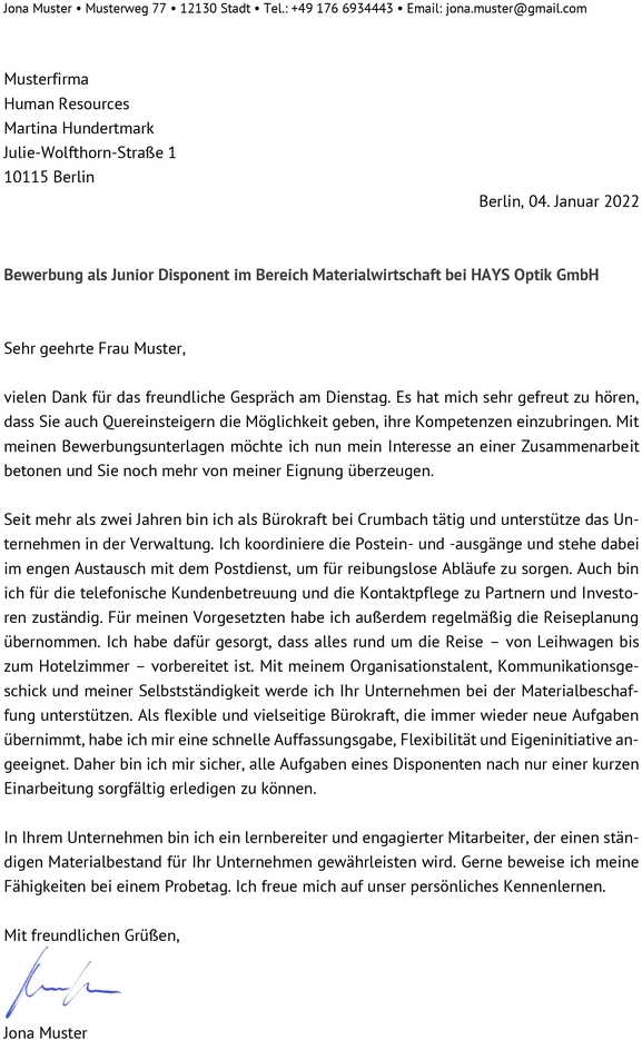 bewerbungsschreiben-junior-disponent-quereinsteiger