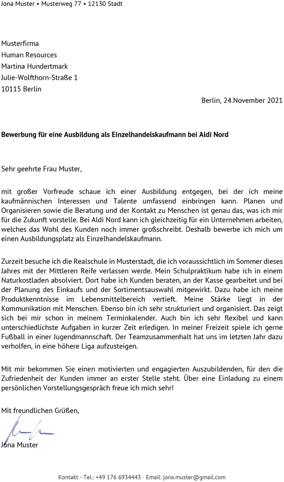 bewerbungsvorlage-ausbildung-einzelhandelskaufmann-bei-aldi-nord