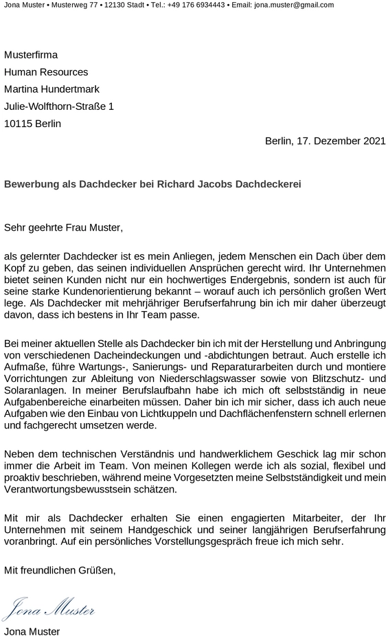 bewerbungsvorlage-dachdecker-als-beruf-einstieg-gestalten