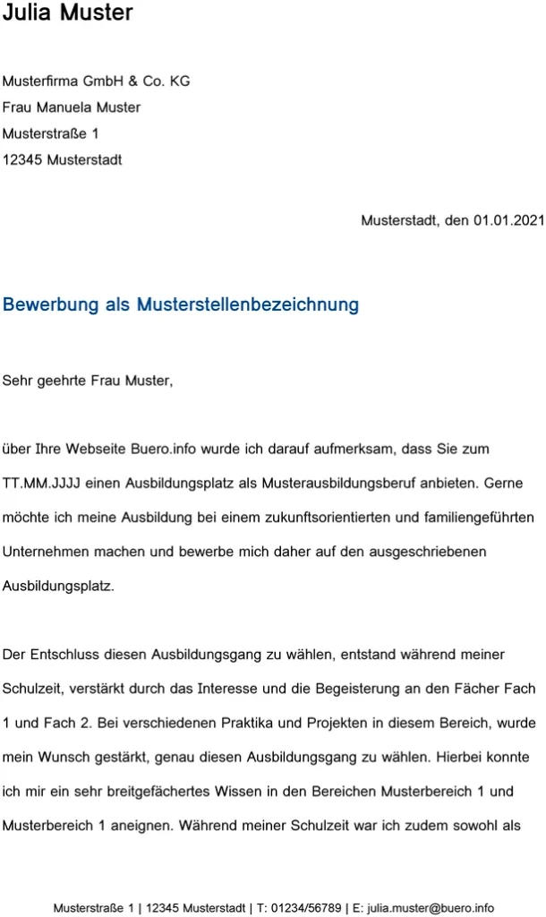 bewerbungsvorlage-fuer-ausbildung-gestalten