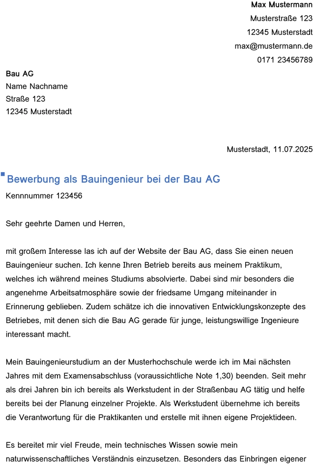 bewerbungsvorlage-fuer-bauingenieure-optimale-nutzung