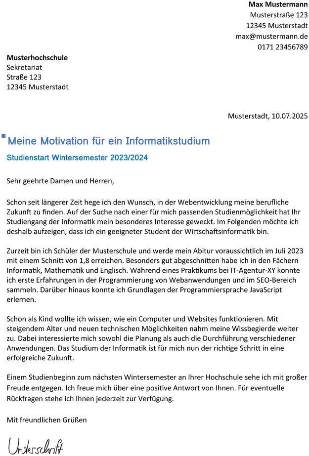 bewerbungsvorlage-fuer-informatikstudium