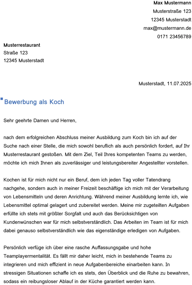 bewerbungsvorlage-fuer-koeche-in-word