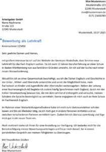 bewerbungsvorlage-fuer-lehrkraefte-berufserfahren