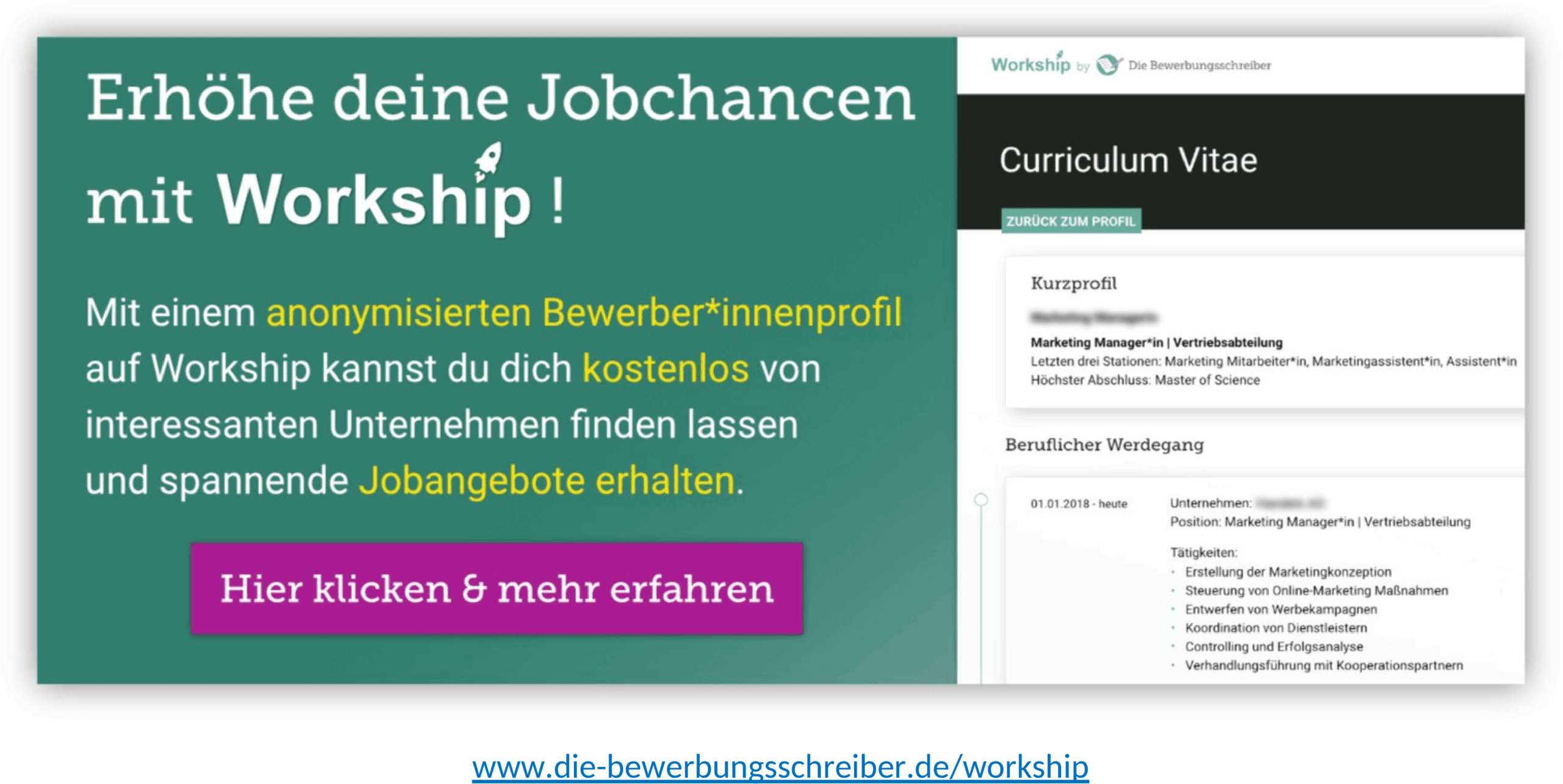 Word Bewerbungsvorlage Full Stack Developer
