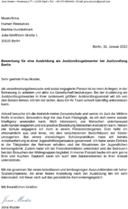 bewerbungsvorlage-justizvollzugsbeamter-ausbildung