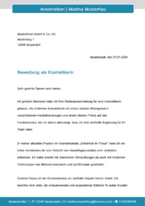 bewerbungsvorlage-kosmetikerin-gestalten
