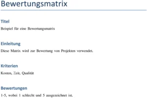 bewertungsmatrix-fuer-projekte-und-entscheidungsfindung