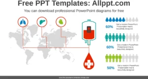 blutspende-diagramm-powerpoint-vorlage