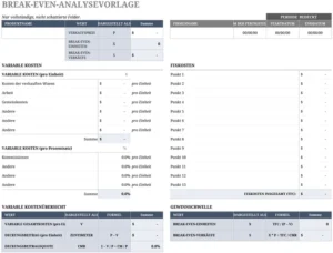 break-even-analyse-vorlage-excel