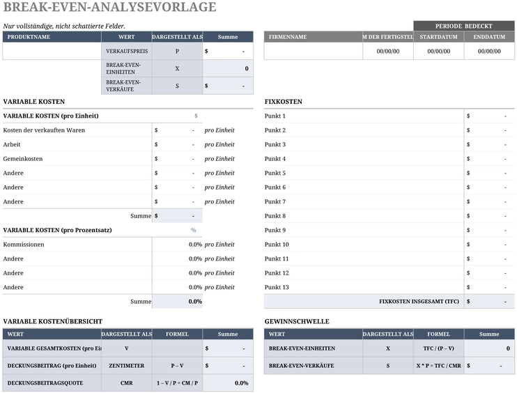 break-even-analyse-vorlage-excel