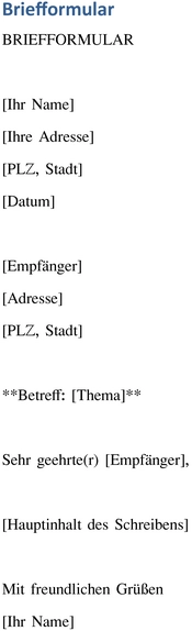 briefformular-vorlage-fuer-verschiedene-anlaesse