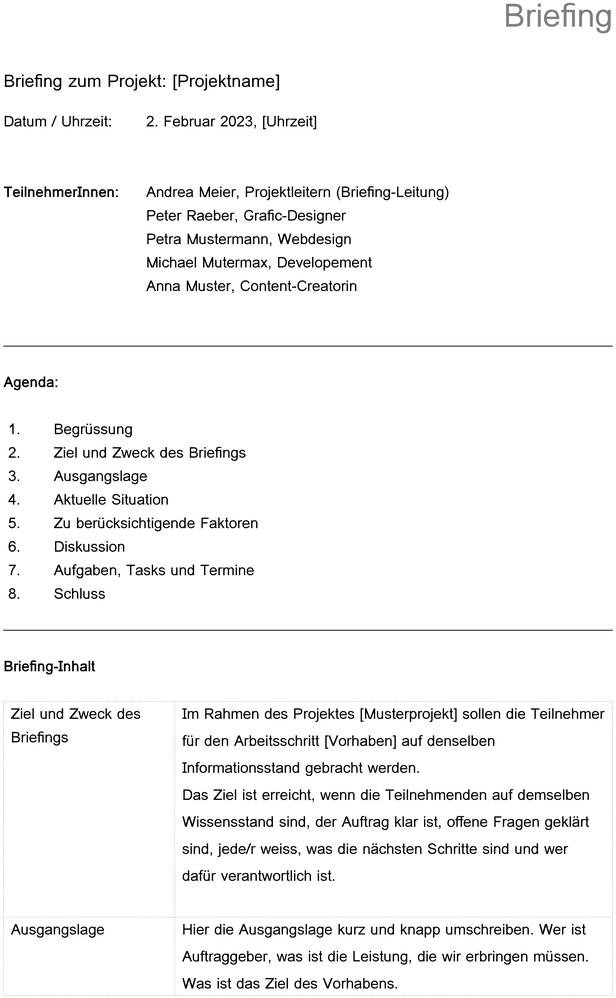 briefing-vorlage-fuer-erfolgreiche-projektkommunikation