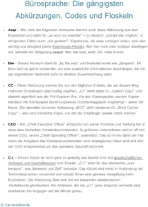 buerosprache-abkuerzungen-codes-floskeln