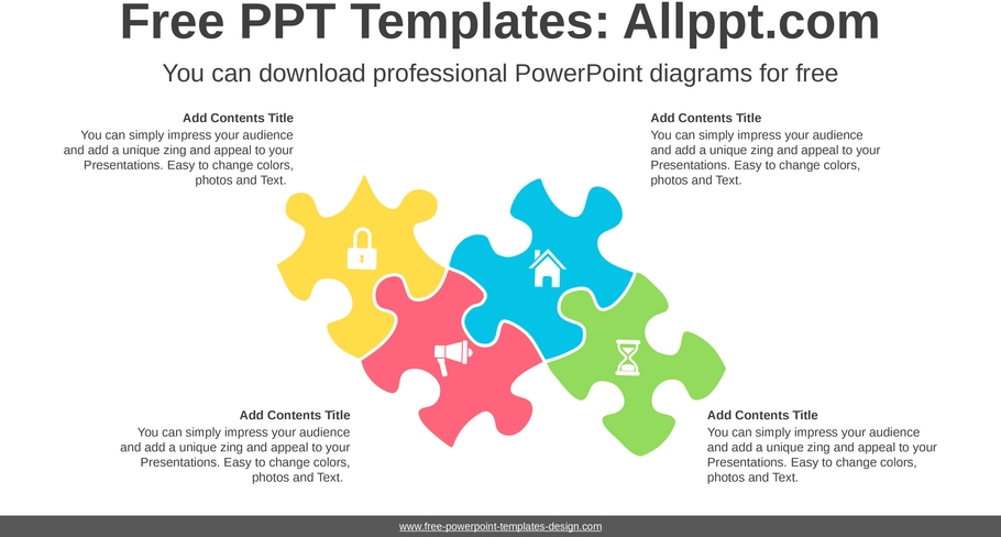 bunte-puzzles-powerpoint-vorlage-visualisierung