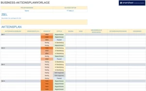business-aktionsplan-vorlage-optimierung