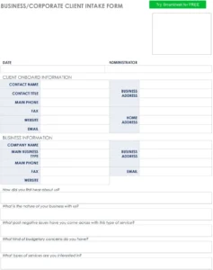 business-client-intake-form