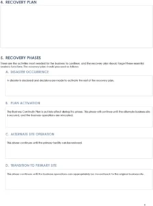business-continuity-program-vorlage