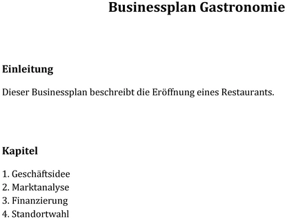 businessplan-gastronomie-restaurant-eroeffnen