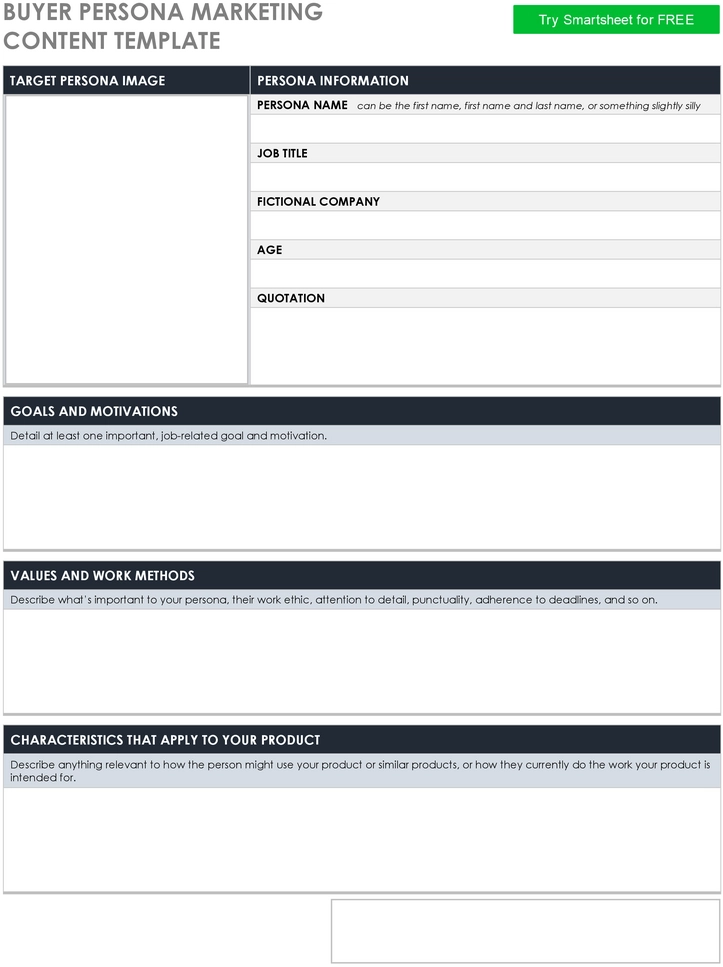 buyer-persona-marketing-content-template