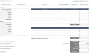catering-rechnung-excel-vorlage