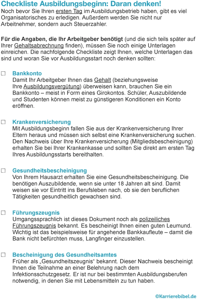checkliste-ausbildungsbeginn-unterlagen-organisieren