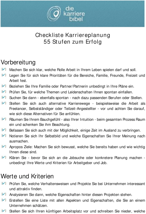 checkliste-karriereplanung-fuer-erfolgreiche-berufswege