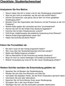 checkliste-studienfachwechsel