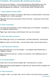 checkliste-typische-anfaengerfehler-im-beruf