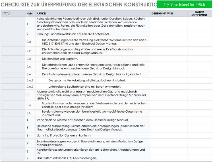 checkliste-zur-ueberpruefung-der-elektrischen-konstruktion