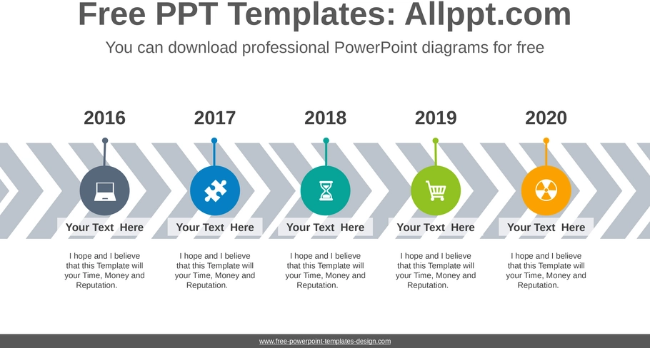 chevron-arrow-powerpoint-diagramm