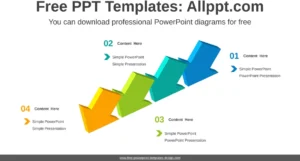 clustered-3d-arrows-powerpoint-vorlage
