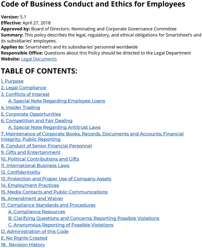 code-of-business-conduct-und-ethics-fuer-mitarbeiter