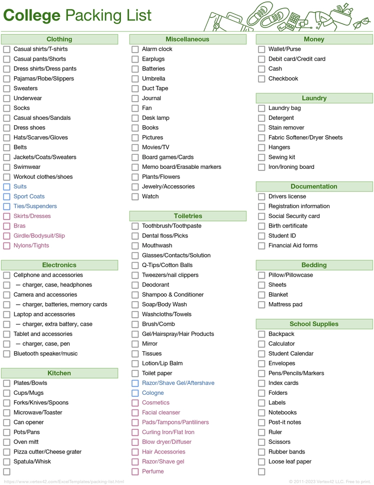 college-packliste-fuer-das-studium