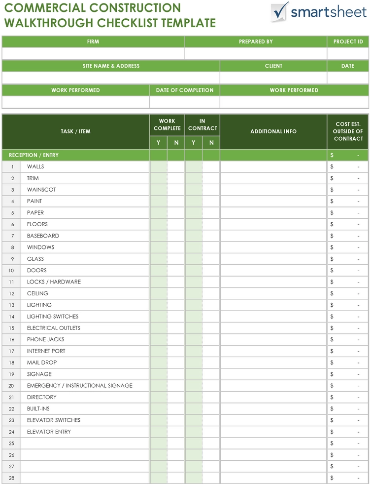 commercial-construction-walkthrough-checklist-vorlage