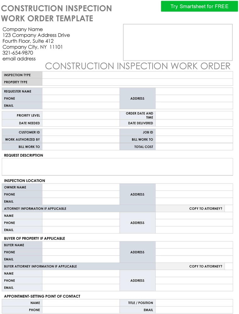 construction-inspection-work-order