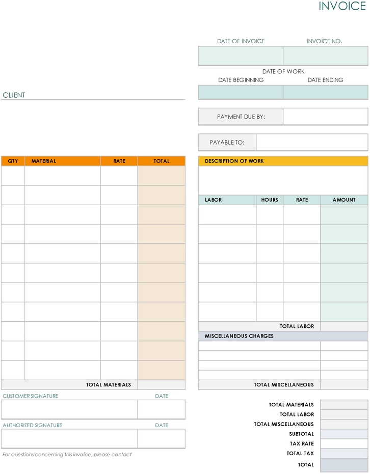 construction-job-invoice-vorlage