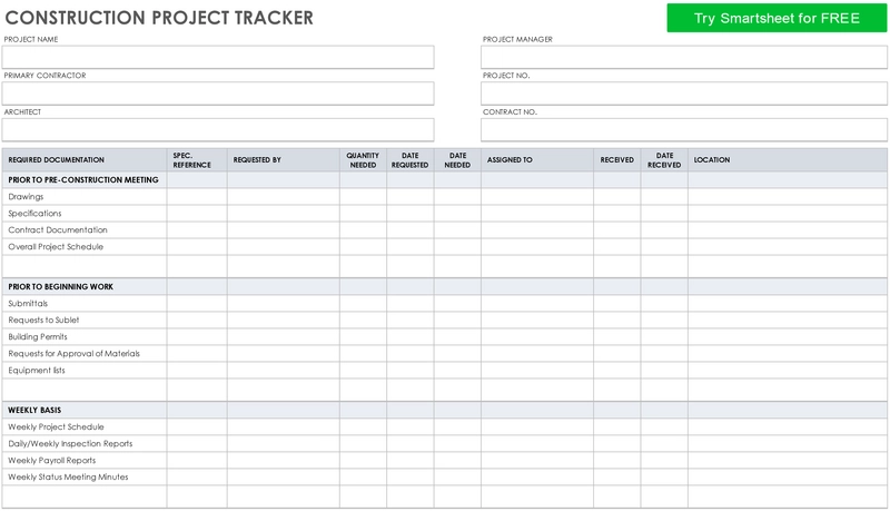 construction-project-tracker-vorlage