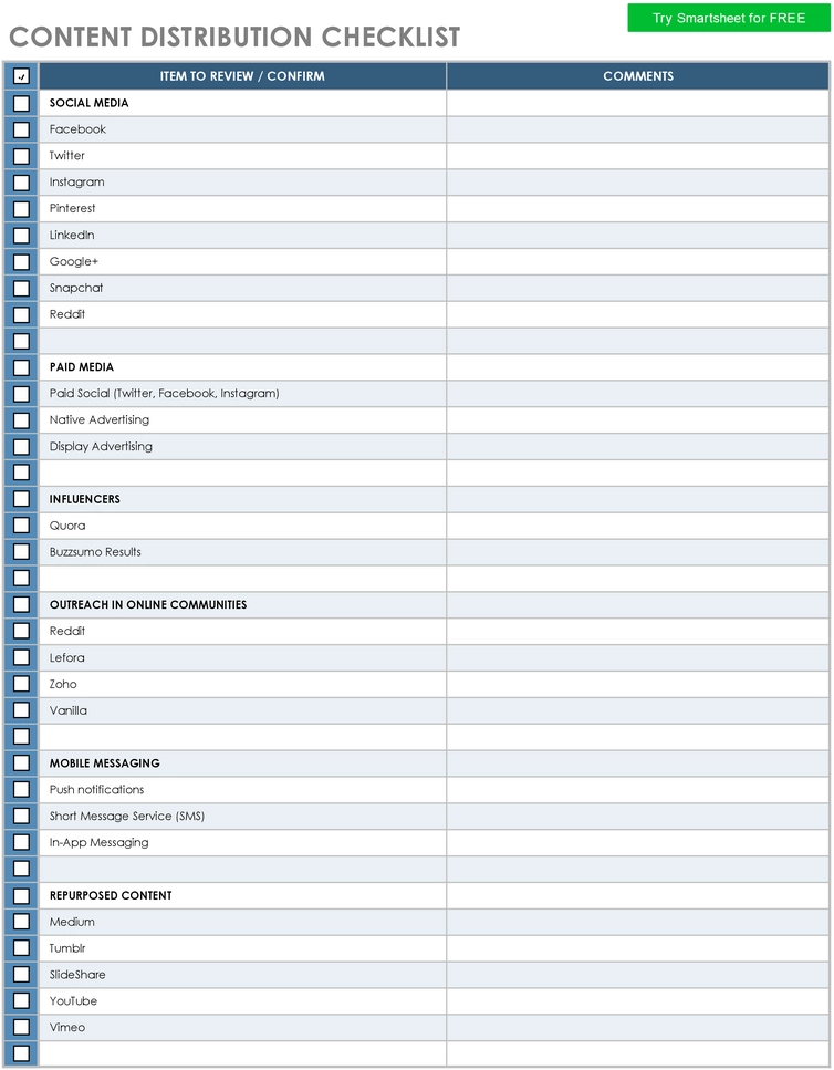 content-distribution-checklist-vorlage
