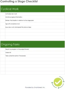 controlling-a-stage-checklist