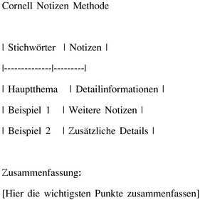 cornell-methode-vorlage-fuer-notizen-organisation