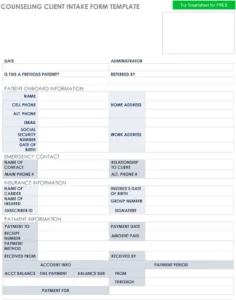 counseling-client-intake-form