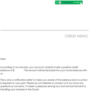 credit-memo-vorlage-fuer-finanzkommunikation